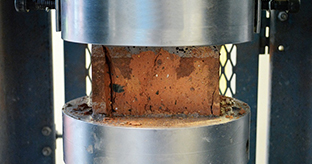 Испытания кирпича (на соответствие ГОСТ 530-2012 – керамический кирпич, ГОСТ 379-2015 - силикатный кирпич)